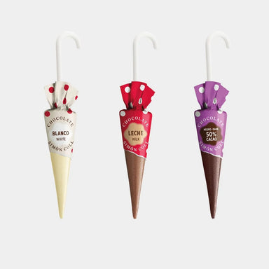 Mix dáždnikov 3 druhy čokolád (32 ks)