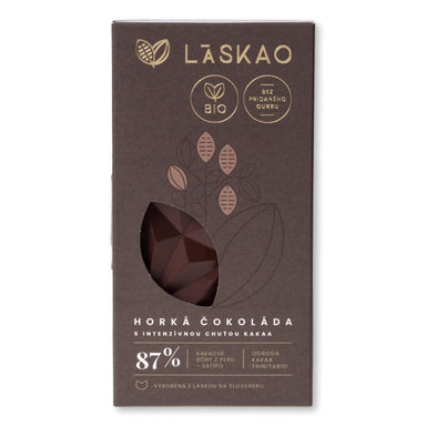 BIO 87% Horká čokoláda