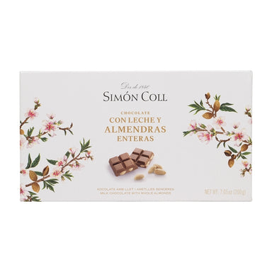 Veľká mliečna čokoláda s mandľami