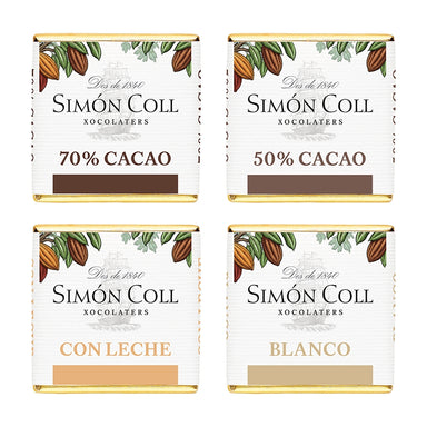 Mix rôznych druhov mini čokoládiek v darčekovom balení (100 ks)