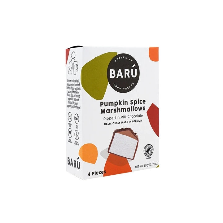 Marshmallows v mliečnej čokoláde s pumpkin spice