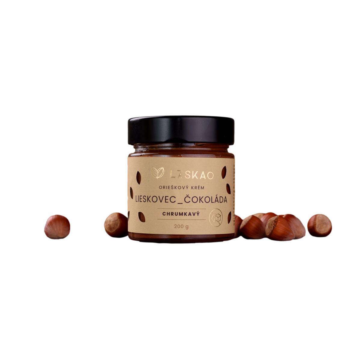 Čokoládovo lieskovcový krém