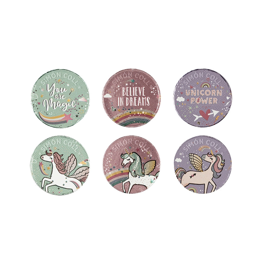 Čokoládové dukátiky s jednorožcom v sieťke