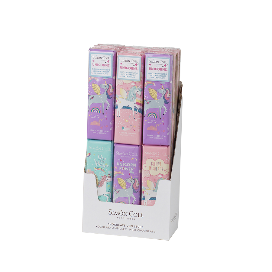 Set dvoch čokolád - Jednorožec