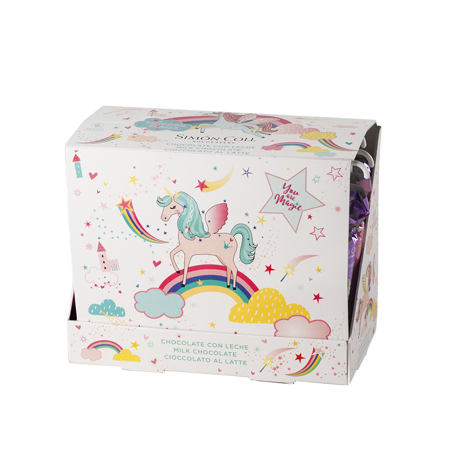 Čokoládový dáždnik Unicorn (32 ks)